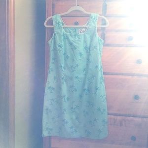 Lilly Pulitzer Women's Dress Blue Size 10 Turquois